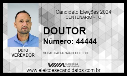 Candidato DOUTOR 2024 - CENTENÁRIO - Eleições