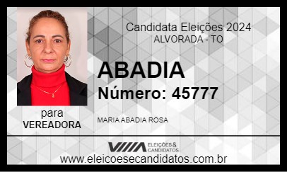 Candidato ABADIA 2024 - ALVORADA - Eleições