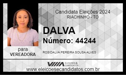 Candidato DALVA 2024 - RIACHINHO - Eleições