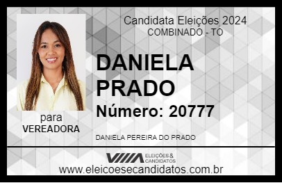 Candidato DANIELA PRADO 2024 - COMBINADO - Eleições