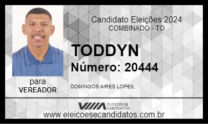 Candidato TODDYN 2024 - COMBINADO - Eleições