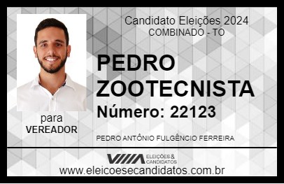 Candidato PEDRO ZOOTECNISTA 2024 - COMBINADO - Eleições