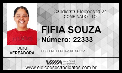 Candidato FIFIA SOUZA 2024 - COMBINADO - Eleições