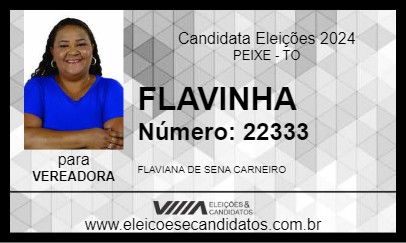 Candidato FLAVINHA 2024 - PEIXE - Eleições