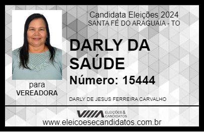 Candidato DARLY DA SAÚDE 2024 - SANTA FÉ DO ARAGUAIA - Eleições