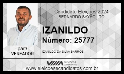 Candidato MIÚDO 2024 - BERNARDO SAYÃO - Eleições