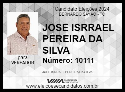 Candidato PERUCA 2024 - BERNARDO SAYÃO - Eleições