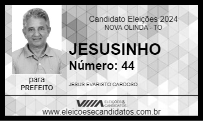 Candidato JESUS EVARISTO 2024 - NOVA OLINDA - Eleições