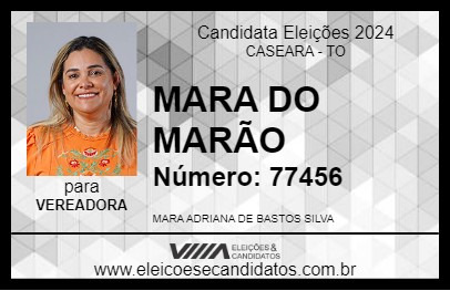 Candidato MARA DO MARÃO 2024 - CASEARA - Eleições