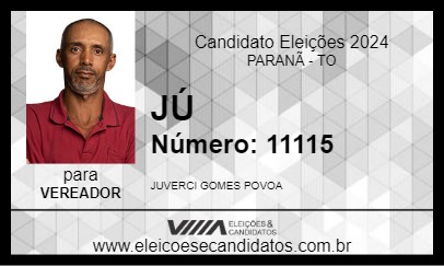 Candidato JÚ 2024 - PARANÃ - Eleições