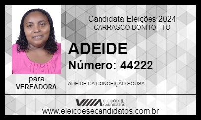 Candidato ADEIDE 2024 - CARRASCO BONITO - Eleições