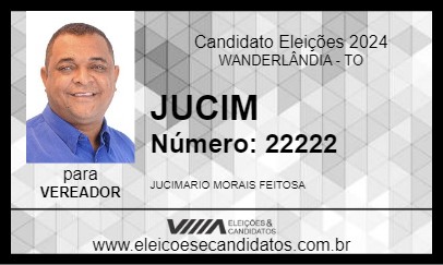 Candidato JUCIM 2024 - WANDERLÂNDIA - Eleições