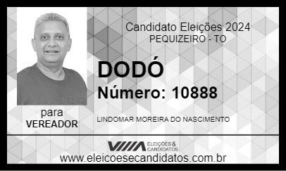 Candidato DODÓ 2024 - PEQUIZEIRO - Eleições