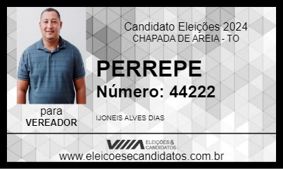 Candidato PERREPE 2024 - CHAPADA DE AREIA - Eleições