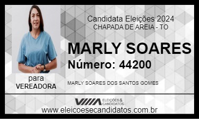 Candidato MARLY SOARES 2024 - CHAPADA DE AREIA - Eleições