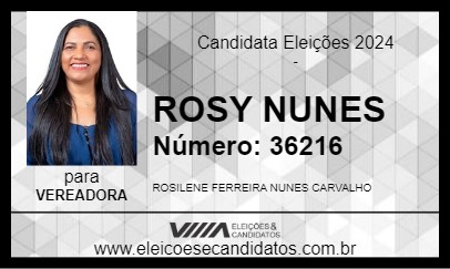 Candidato ROSY NUNES 2024 - GURUPI - Eleições