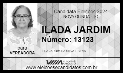 Candidato ILDA JARDIM 2024 - NOVA OLINDA - Eleições