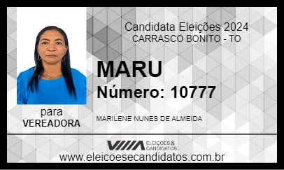 Candidato MARU 2024 - CARRASCO BONITO - Eleições