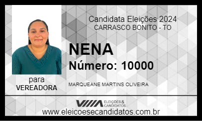 Candidato NENA 2024 - CARRASCO BONITO - Eleições