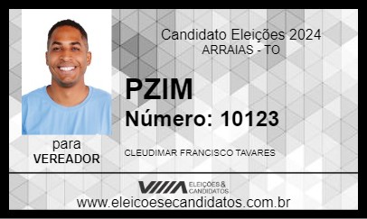 Candidato PZIM 2024 - ARRAIAS - Eleições