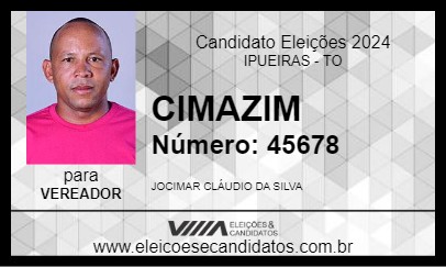 Candidato CIMAZIM 2024 - IPUEIRAS - Eleições