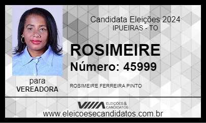 Candidato ROSIMEIRE 2024 - IPUEIRAS - Eleições