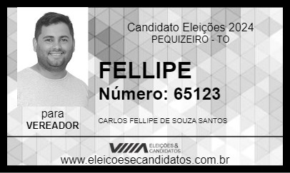 Candidato FELLIPE 2024 - PEQUIZEIRO - Eleições