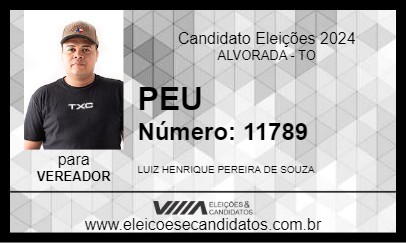 Candidato PEU 2024 - ALVORADA - Eleições