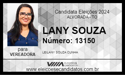 Candidato LANY SOUZA 2024 - ALVORADA - Eleições